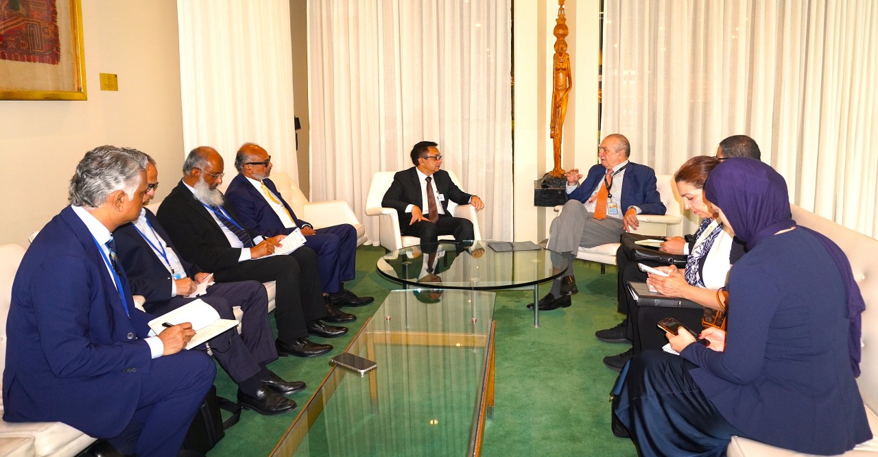 Commerce Minister meets ECOSOC President and Vice-President to advance Bangladesh's smooth LDC graduation