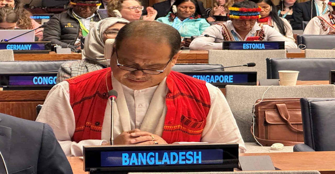 Government's efforts to implement the CHT peace accord recognized by the UN