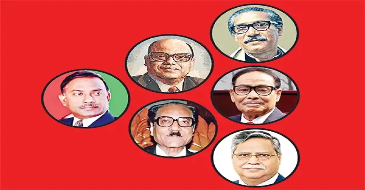 বাংলাদেশে ৫৫ বছরে ২২ প্রেসিডেন্ট