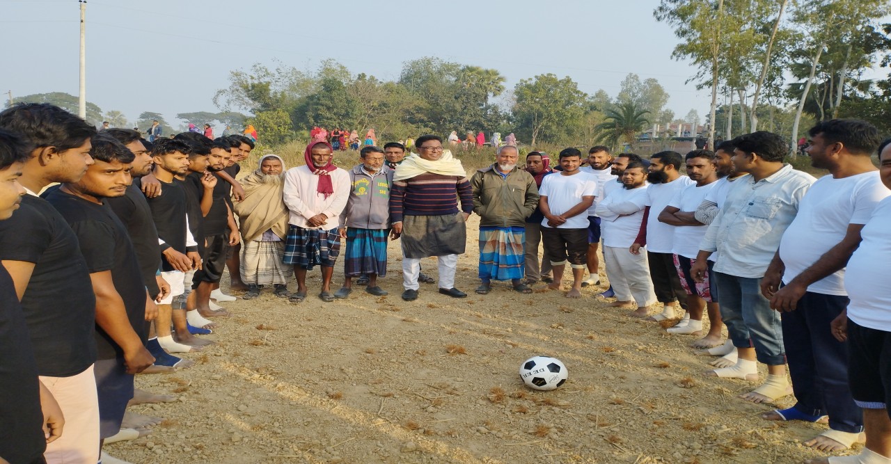 সামাজিক উন্নয়নের পাশাপাশি ক্রীড়া নৈপুণ্যে ক্ষেত্রে ও যুবক ভাইদেরকে এগিয়ে আসতে হবে- আব্দুল হক (আবু)