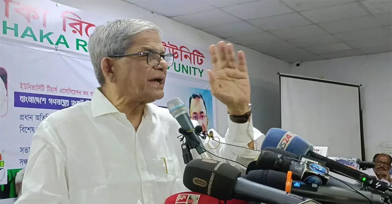 রাজনীতি আন্দোলন ডাইভার্ট করতে আওয়ামী লীগ নেতারা সংলাপের কথা বলছেন: মির্জা ফখরুল ইসলাম আলমগীর