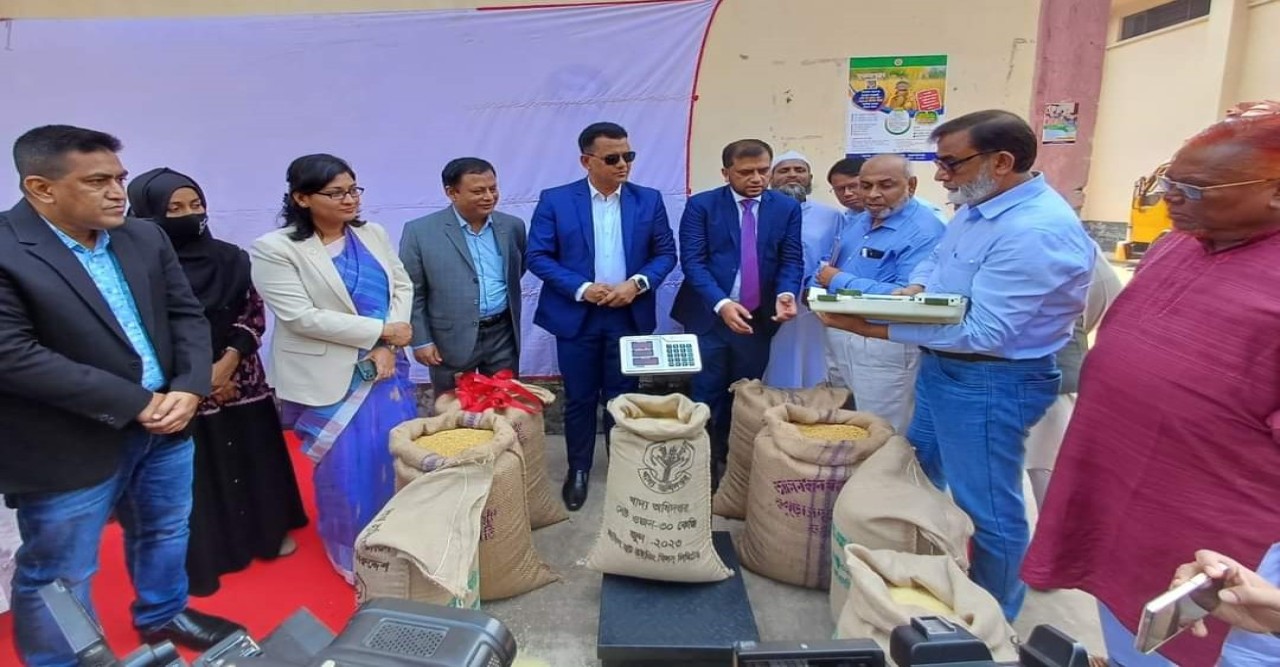 বগুড়ায় আমন মৌসুমের ধান-চাল সংগ্রহ শুরু