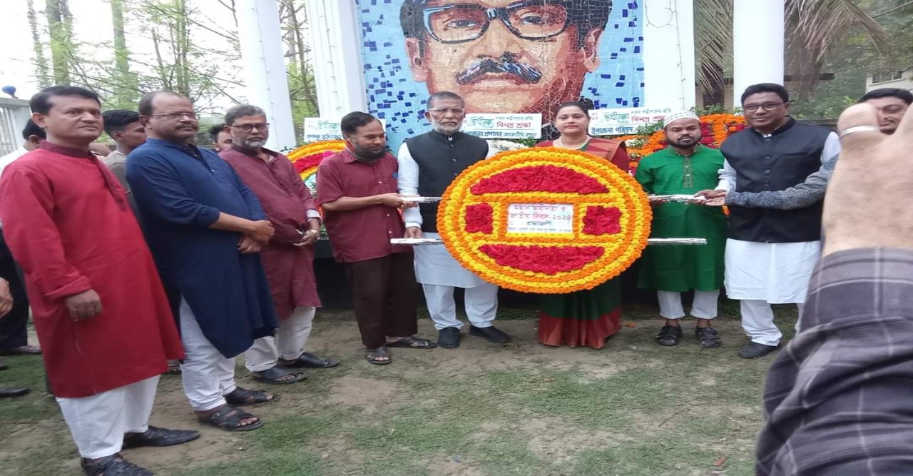 বগুড়ার আদমদীঘিতে মহান স্বাধীনতা ও জাতীয় দিবস উদযাপন
