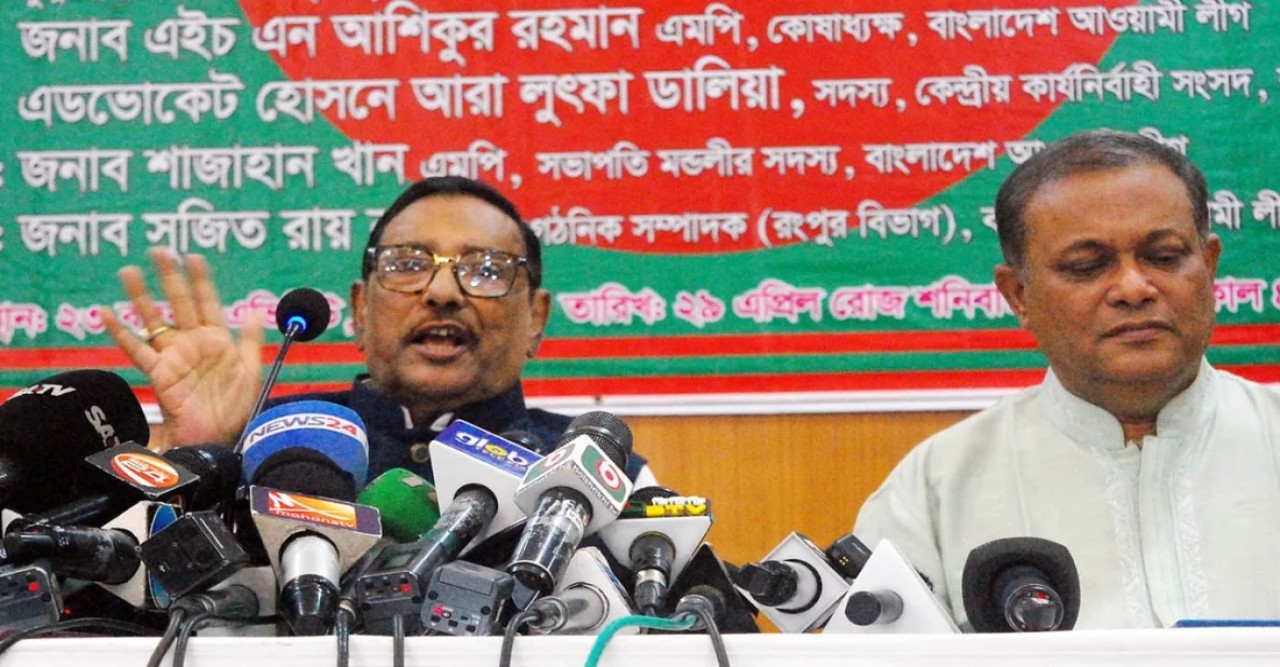 আমাদের নির্বাচন নিয়ে অন্য দেশের মাথাব্যথা কেন, ওবায়দুল  কাদেরের প্রশ্ন