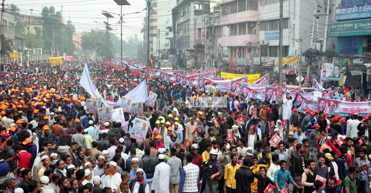 রাজনীতি শনিবার ঢাকার সব প্রবেশপথে অবস্থানের ঘোষণা বিএনপি’র
