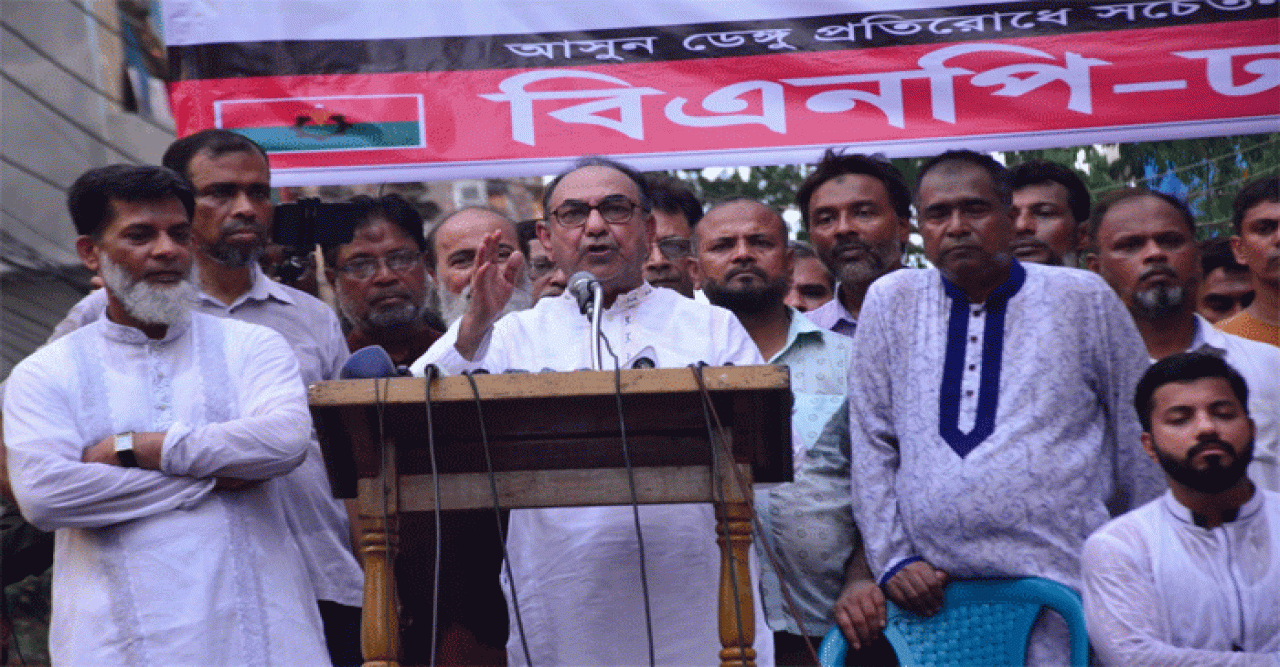 সরকার যতদিন ক্ষমতায় থাকবে মানুষ নির্বিঘ্নে ঘুমাতে পারবে না: মির্জা আব্বাস