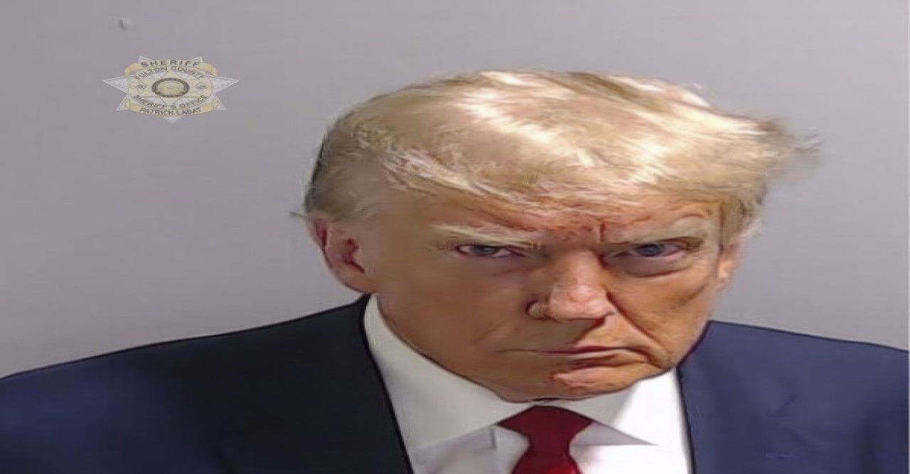 Trump’s mug shot made public by Fulton County Jail after arrest