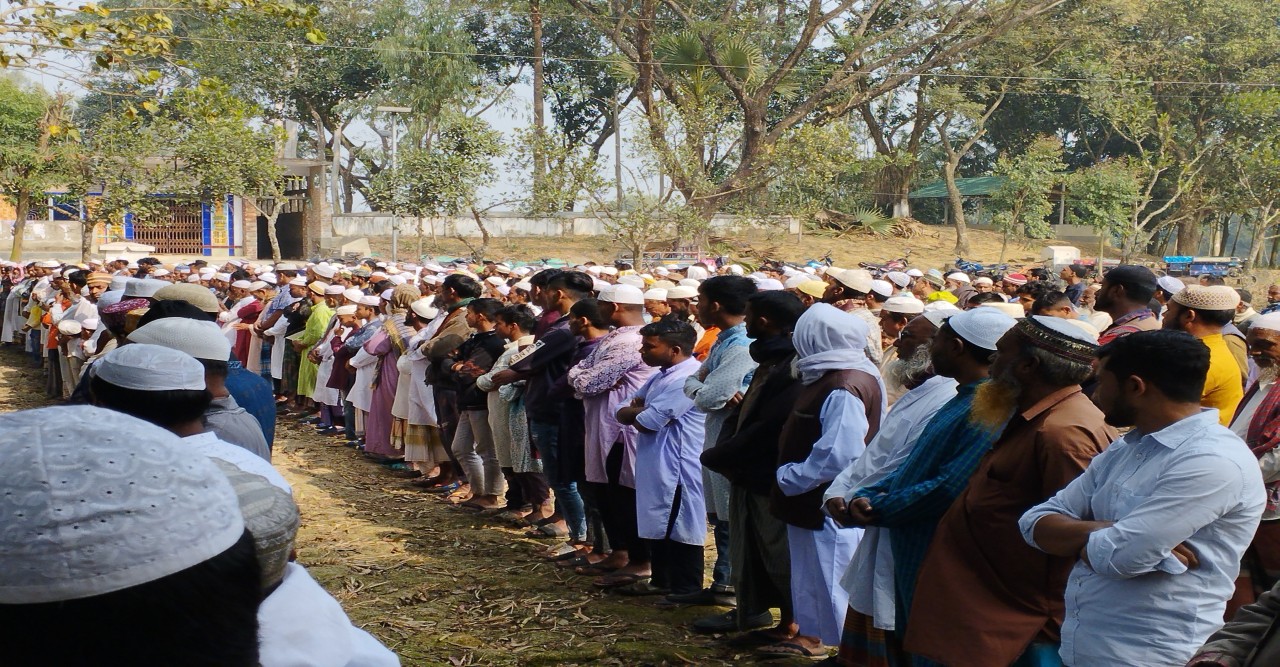 আদমদিঘীর ছাতিয়ানগ্রামের  ছায়ের আলীর দাফন অনুষ্টিত