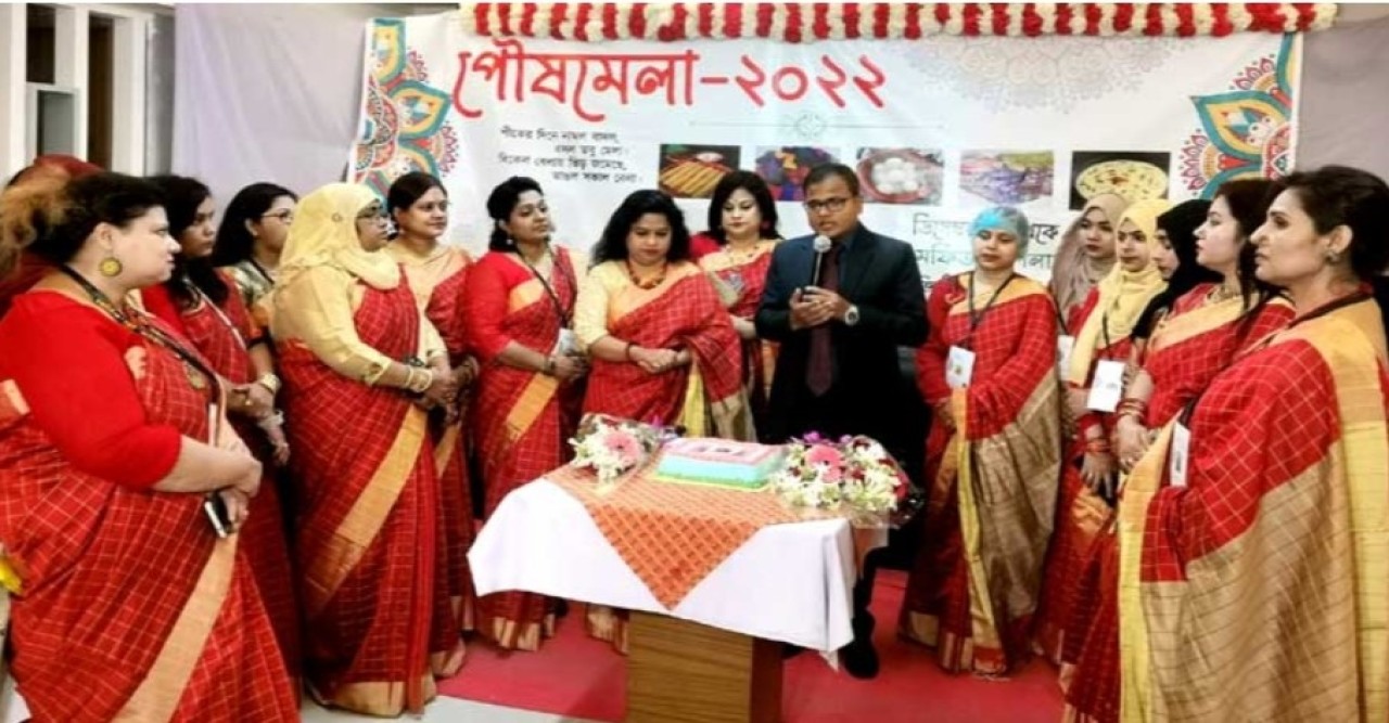 গ্রামীণ সংস্কৃতির ছোঁয়াতে বগুড়ায় ব্যতিক্রমী পৌষমেলার আয়োজন