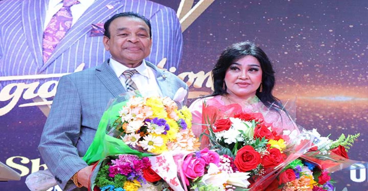 ফুলেল শুভেচ্ছায় অভিনন্দিত লায়ন শাহ নেওয়াজ