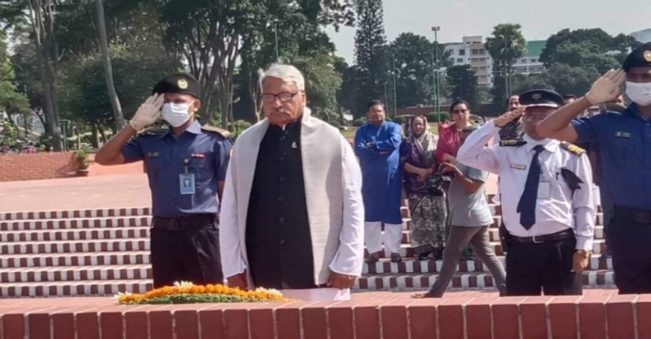 জাতীয় স্মৃতিসৌধে নবনিযুক্ত ডেপুটি স্পিকারের শ্রদ্ধা