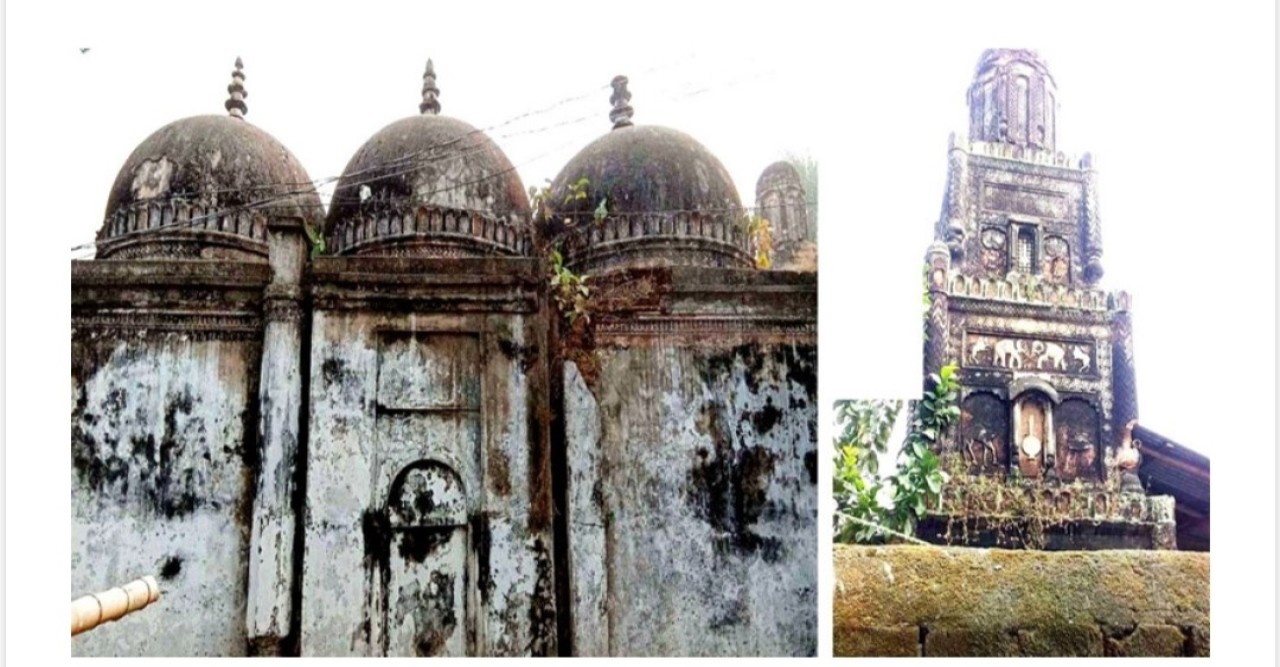 সভ্যতার অনুপম নিদর্শন আত্রাইয়ের তিন গুম্বুজ মসজিদ ও মঠ
