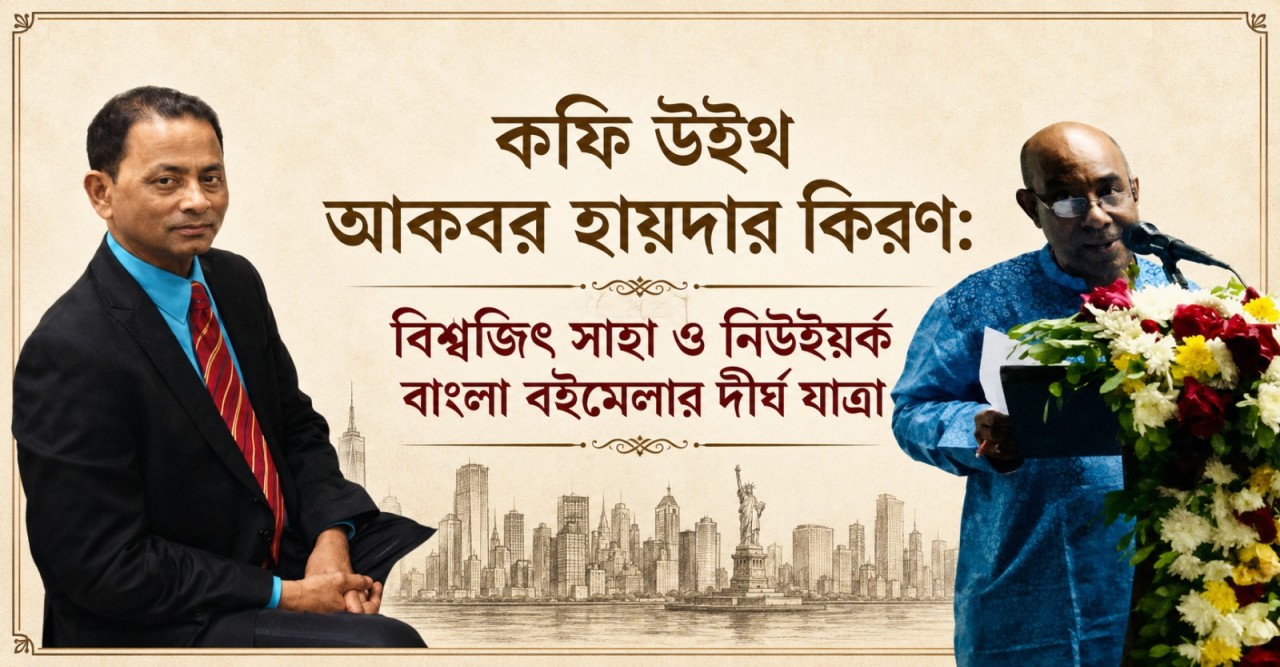 নিউইয়র্কে বাংলা বইমেলা: প্রবাসের ভাষা, স্মৃতি ও ভবিষ্যতের পরীক্ষা