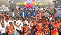 বগুড়ায় প্রীতি ক্রিকেট ম্যাচের মধ্য দিয়ে তারুণ্যের উৎসব শুরু