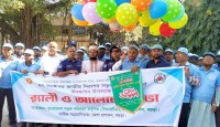 বগুড়ায় জাতীয় নিরাপদ সড়ক দিবস উদযাপন