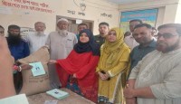 ছাতিয়ানগ্রাম ইউনিয়ন পরিষদে ভি, ডব্লিউ,বি, চাল বিতরণের শুভ উদ্বোধন করলেন উপজেলা নির্বাহী অফিসার