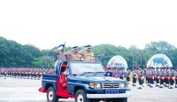 ৪২তম ক্যাডেট সাব-ইন্সপেক্টর ২০২৫ ব্যাচের মৌলিক প্রশিক্ষণ সমাপনী কুচকাওয়াজ অনুষ্ঠিত