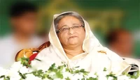নয়াদিল্লির লুটিয়েন্স বাংলো জোনে  শেখ হাসিনা