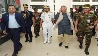প্রথমবারের মতো সেনাসদরে ড. ইউনূস