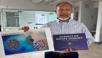 Uncovering the Cover of Researcher Ahmed H. Khan's Remarkable Book 'Pursuit of Divine Insight'