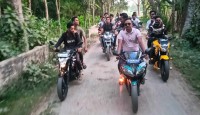 তফসিল ঘোষণাকে স্বাগত জানিয়ে উথলী ইউনিয়ন ছাত্রলীগের আনন্দ মিছিল