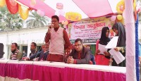 ছাতিয়ানগ্রাম উচ্চ বিদ্যালয়ে এসএসসি পরীক্ষার্থীদের বিদায় অনুষ্ঠিত
