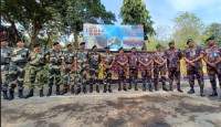 নদীয়ার গেঁদে সীমান্তে বিজিবি-বিএসএফ সেক্টর কমান্ডার পর্যায়ে বৈঠক অনুষ্ঠিত