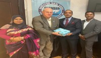 গ্রেটার নিউইয়র্ক চেম্বার অব কমার্স এর প্রেসিডেন্ট এ্যান্ড সিইও মার্ক জেফ এর সাথে কনসাল জেনারেল ড. মোহাম্মদ মনিরুল ইসলাম-এর বৈঠক