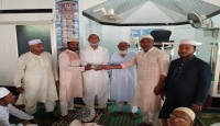 মসজিদ  উন্নয়ন প্রকল্পে সহায়তা করলেন - আলহাজ্ব সিরাজুল ইসলাম খান রাজু