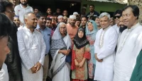 'ছোট্ট খালেদা জিয়া'র বাসায় বিএনপির প্রতিনিধি দল