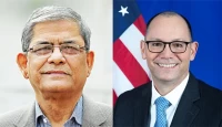 মার্কিন রাষ্ট্রদূতের সঙ্গে মির্জা  ফখরুলের বৈঠক