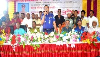 বগুড়ায় পুলিশ সুপারের বদলি বিদায় অনুষ্ঠান