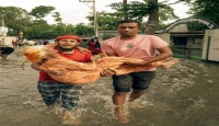 বন্যায় এখন পর্যন্ত ১৫ জনের মৃত্যু, ক্ষতিগ্রস্ত প্রায় অর্ধকোটি মানুষ