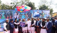 কুড়িগ্রামে পুলিশের সমাবেশে স্বরাষ্ট্রমন্ত্রী
