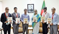 ‘মুজিবপিডিয়া’র মোড়ক উন্মোচন করলেন প্রধানমন্ত্রী শেখ হাসিনা