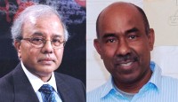 মুক্তধারা ফাউন্ডেশনের চেয়ারপারসন ড. নূরন নবী ও সাধারণ সম্পাদক বিশ্বজিত সাহা