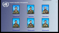 Six Bangladeshi Peacekeepers Posthumously Awarded UN Dag Hammarskjöld Medal