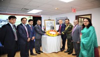 জাতিসংঘে বাংলাদেশ স্থায়ী মিশনে জাতির পিতার ১০৩তম জন্মবার্ষিকী উদ্‌যাপন