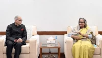 শেখ হাসিনার নেতৃত্বের প্রতি ভারতের পূর্ণ সমর্থন রয়েছে: ভারতের পররাষ্ট্রসচিব