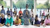 আদমদীঘিতে দামো বন্ধন লীলা পাঠ- কীর্তন অনুষ্ঠিত