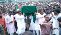 চির নিদ্রায় সমাহিত হলেন উত্তর জনপদের কৃতি সন্তান গাইবান্ধা ৫ আসনের এম.পি ও মহান জাতীয় সংসদের ডেপুটি স্পীকার ফজলে রাব্বী মিয়া