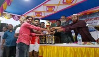 সান্তাহারে সান্দিড়া আন্তঃ পাড়া ফুটবল ফাইনাল খেলা অনুষ্ঠিত