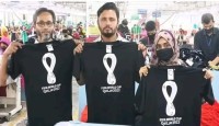 বিশ্বকাপ ফুটবলে ফিফার অফিসিয়াল ছয় লাখ টি-শার্ট তৈরি হয়েছে বাংলাদেশে