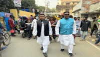 শোভাযাত্রা ও বিজয় মিছিল করলেন ঢাকা-১৪ আসনের স্বতন্ত্র প্রার্থী জেড আই রাসেল